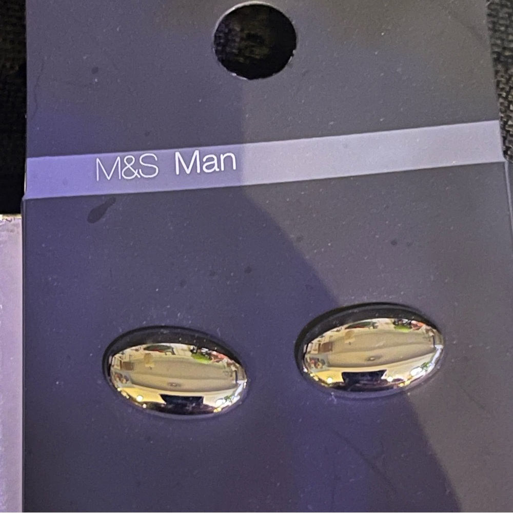 M&S Man Cuff Links